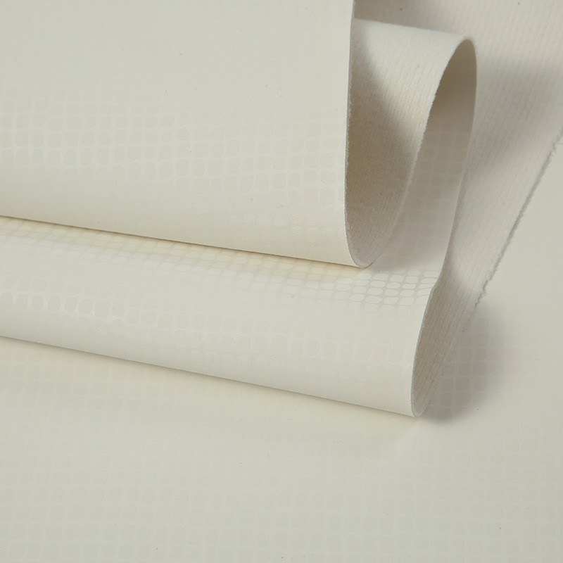 U人造革水晶隐形格子纹玛雅纹仿棉绒底手套护具革箱包皮革图2