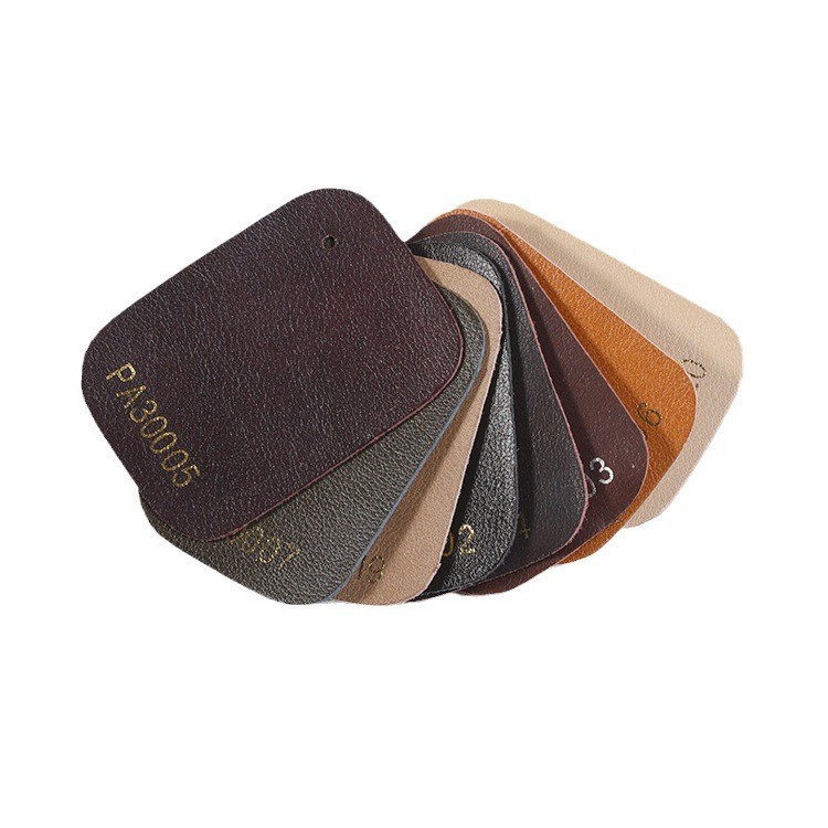 超纤皮皮革面料沙发鞋材人造革荔枝纹服装纺织皮革图5