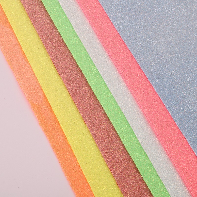 定制DIY手工舞台墙布弹力格力特TPU皮革人造复合皮革箱包革面料图3