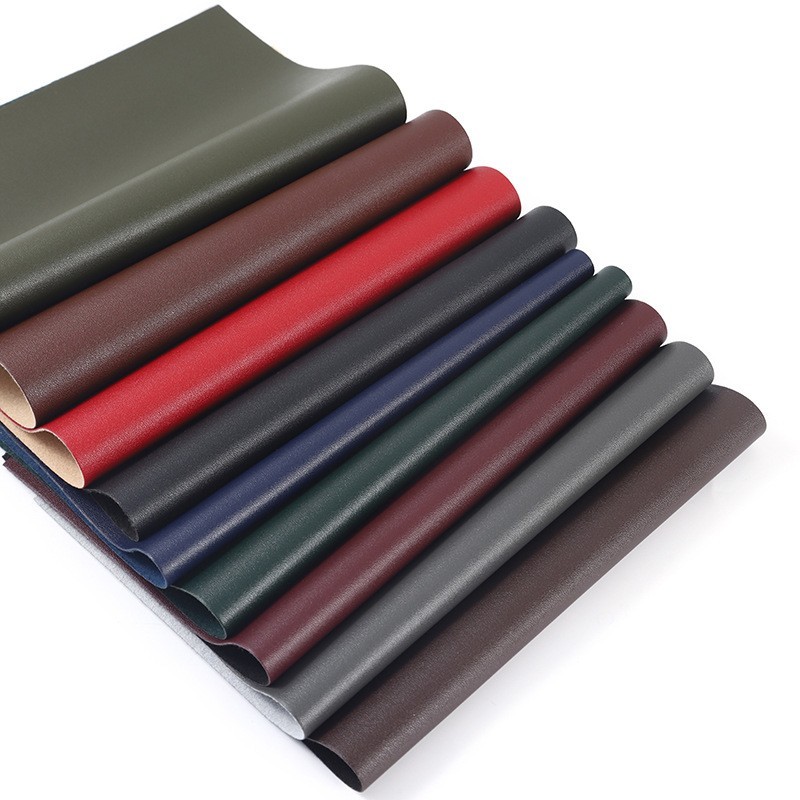 新款沙发皮革 尼龙箱包材料鞋材装饰皮革 pu沙发革面料图2