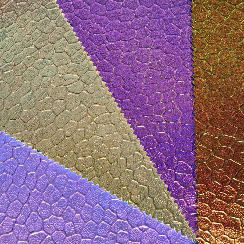 pvc皮革 幻彩膜pvc皮革 箱包 文具革 沙发革图4