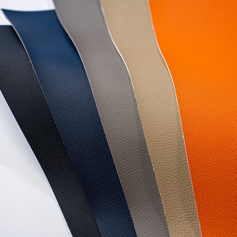 汽车座椅软包硬包人造革箱包鞋材超纤pu皮革面料图3