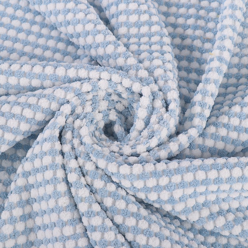 波萝格面料 全涤小馒头布料 帽子抱枕宠物毛绒用品面料图3