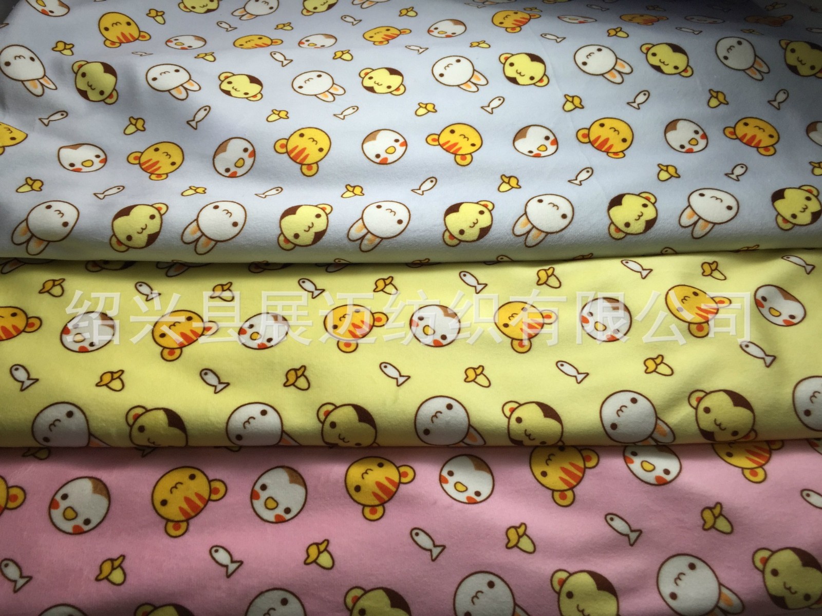 水晶超柔绒布 全涤印花宝宝绒面料 婴童服装抱枕隔尿垫布图4