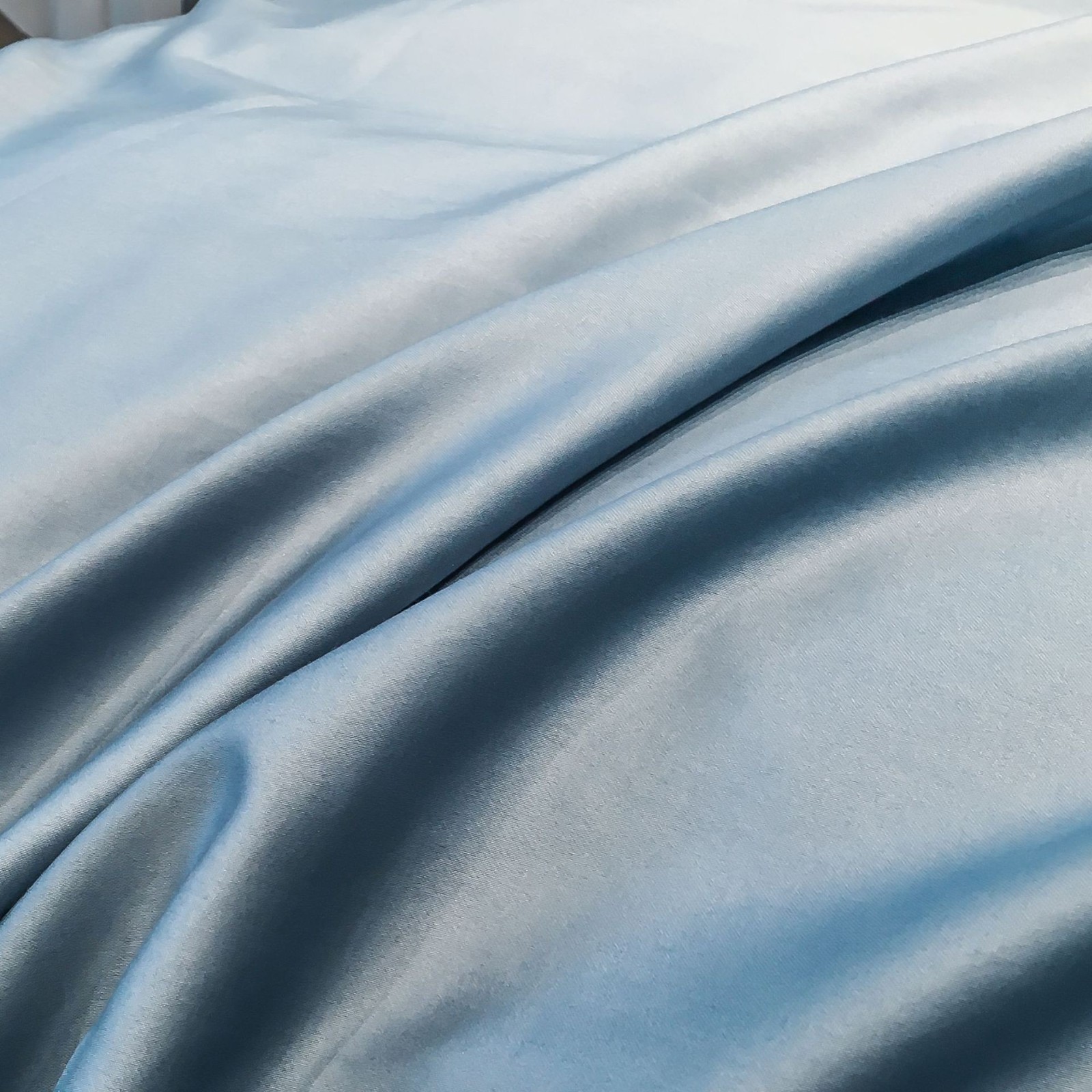 简约纯色60贡缎长绒棉绣花四件套撞色全棉北欧床上用品图2