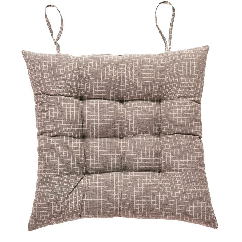 北欧坐垫地上椅子椅垫办公室久坐座垫板凳学生凳子垫子屁垫软餐椅图5