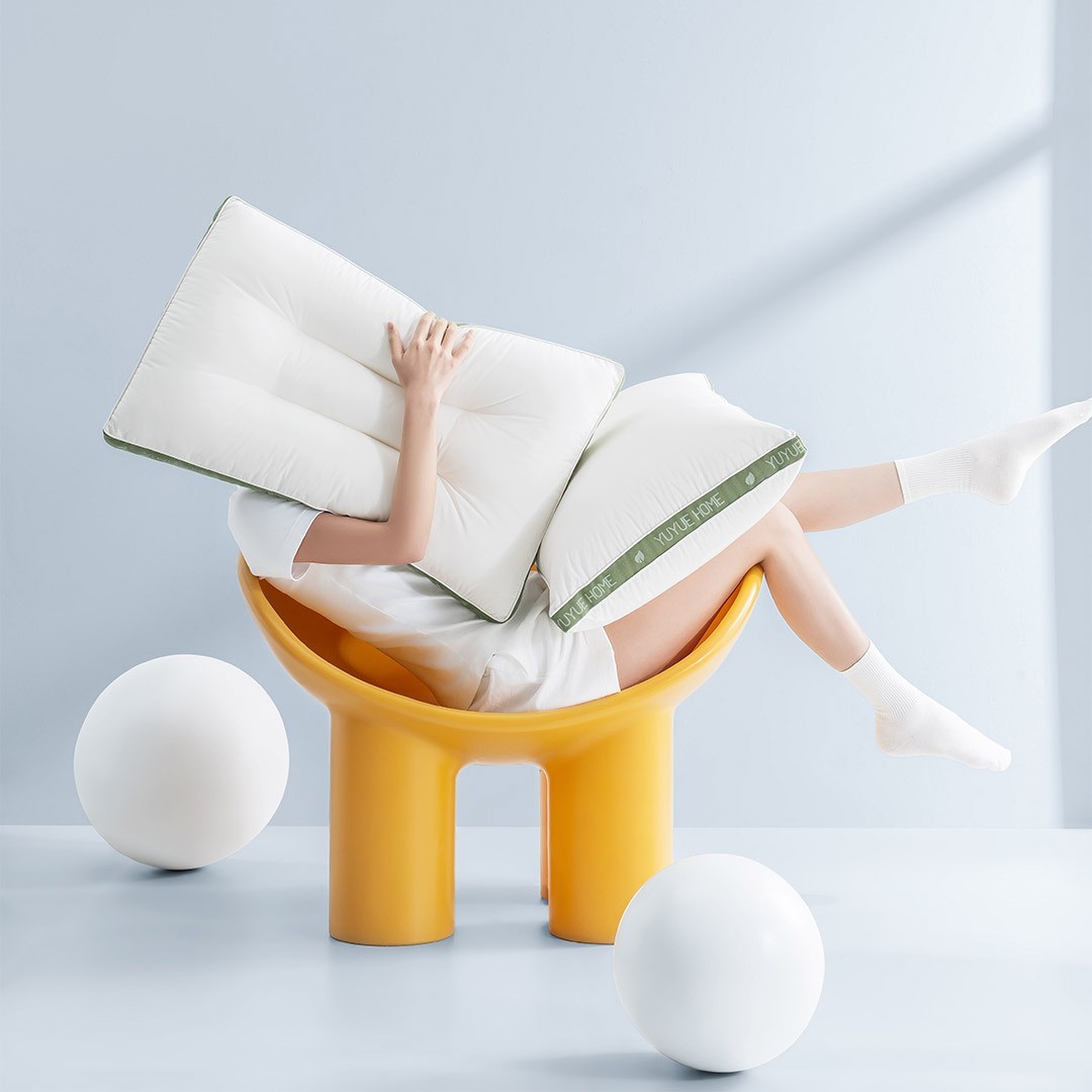 全棉面料防头油防汗三防枕 面包枕【低枕】单人宿舍枕图3