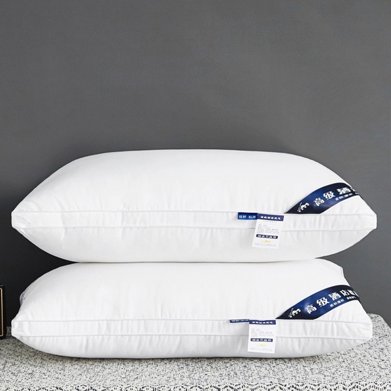 枕头枕芯酒店单人枕头枕家用男女宿舍枕双人护颈枕芯礼品图2