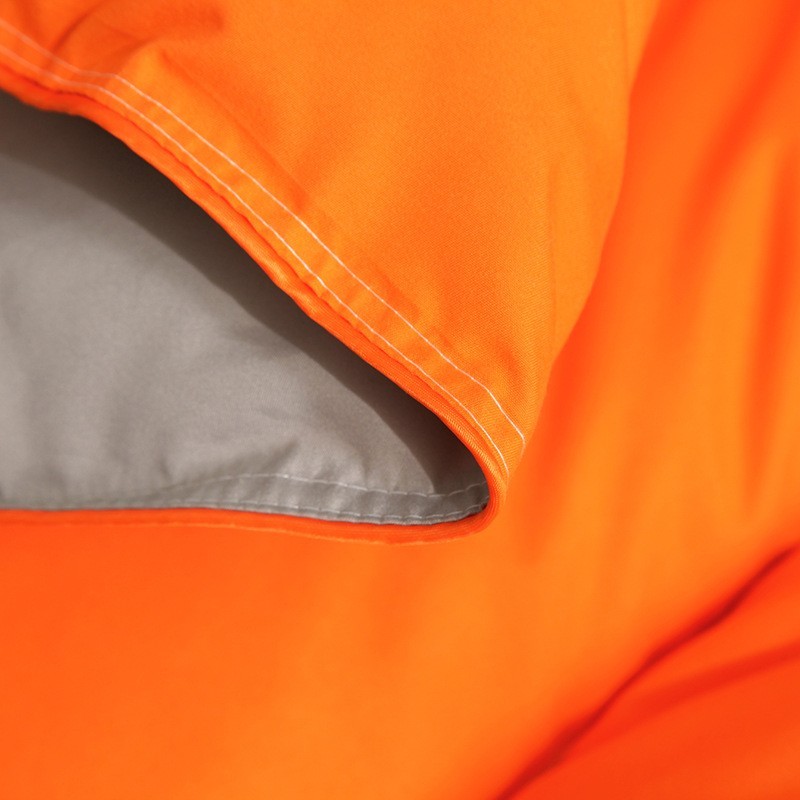 跨境亚马逊被芯被子保暖春秋被羽丝绒防跑绒纯色双拼抗菌被欧美风图4