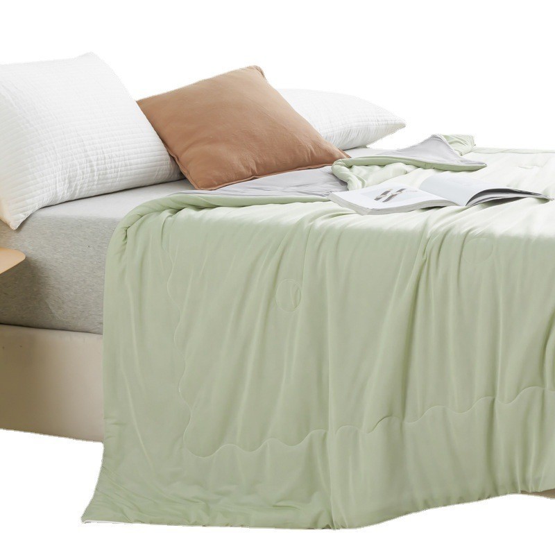 冰淇淋夏凉被夏被A类可机洗空调被子凉感丝双人夏被图5