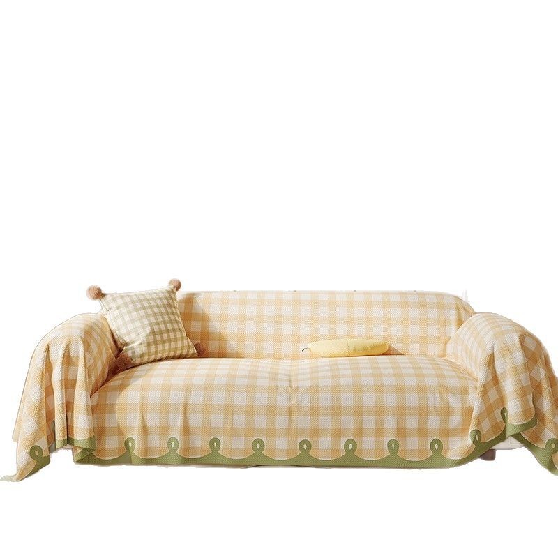高级感轻奢沙发盖布四季通用2025新款沙发巾全盖防猫抓防滑沙发套图5