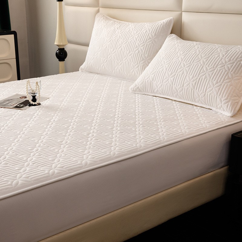 新款防水隔尿床笠单件夹棉床罩床垫保护罩2025新款床单床套夏图2
