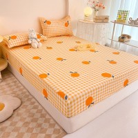 厂家 纯色磨毛床套纯色床笠酒店床垫席梦思保护罩单件