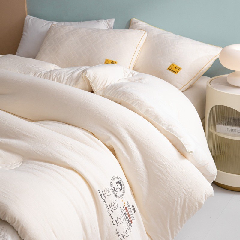 大豆纤维被芯大豆子母被夏凉被加厚保暖冬季被春秋被子图2