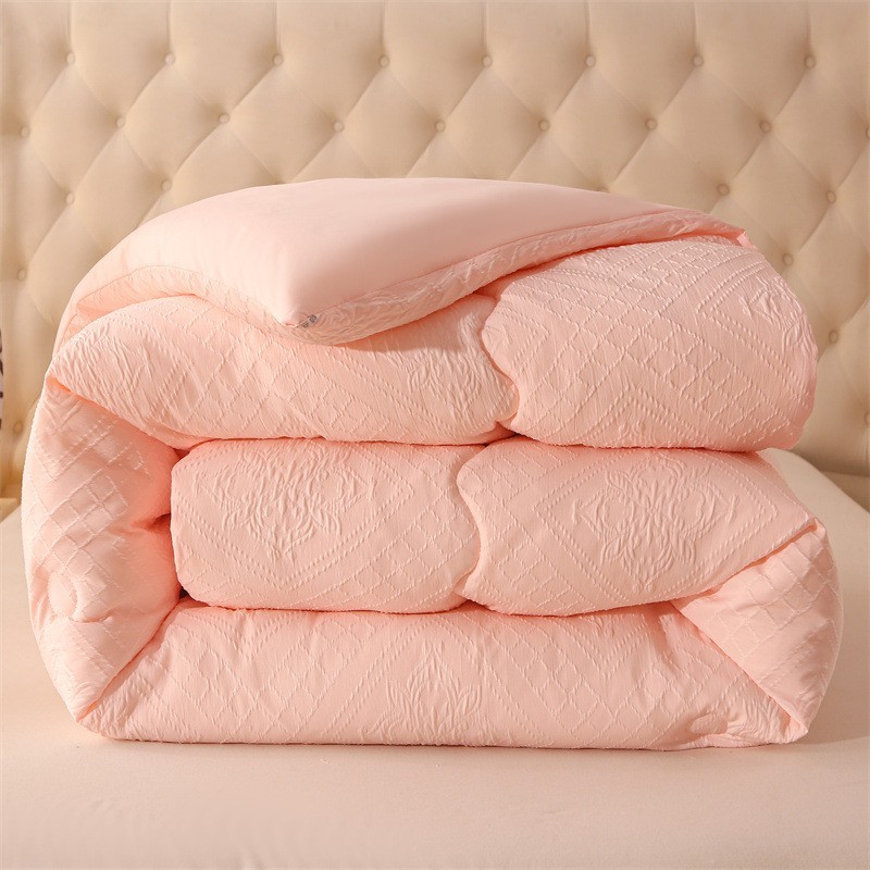 新款A类针织羊毛被加厚冬被羊毛被子春秋被宿舍被芯源头图3