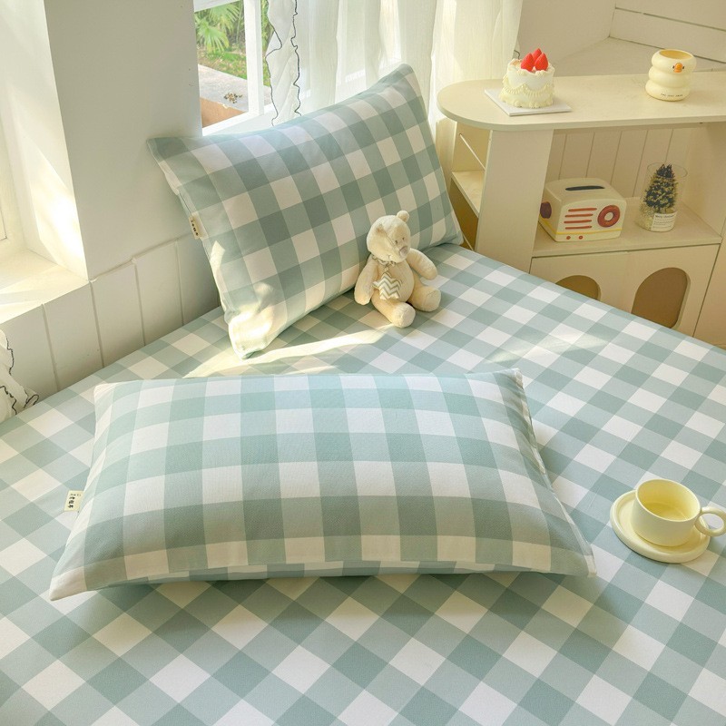 a类老粗布床单全棉单件春季家用双人纯棉被单三件套宿舍单人床单图2