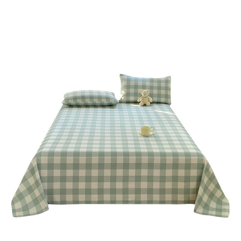 a类老粗布床单全棉单件春季家用双人纯棉被单三件套宿舍单人床单图5