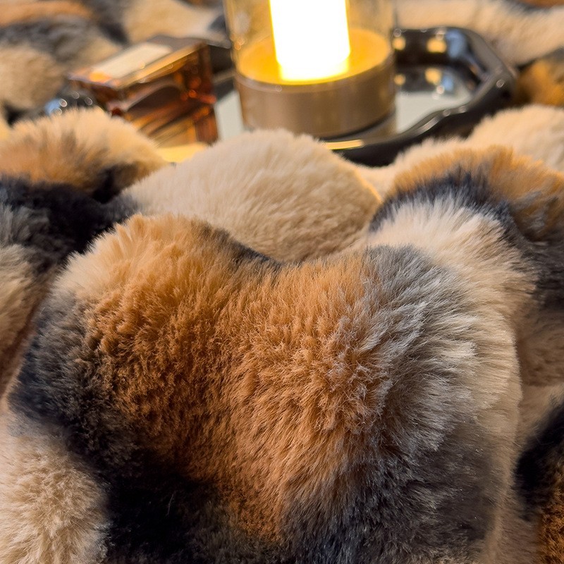 冬季加厚牛奶绒床单单件保暖兔毛绒被单三件套宿舍单人珊瑚绒床单图3