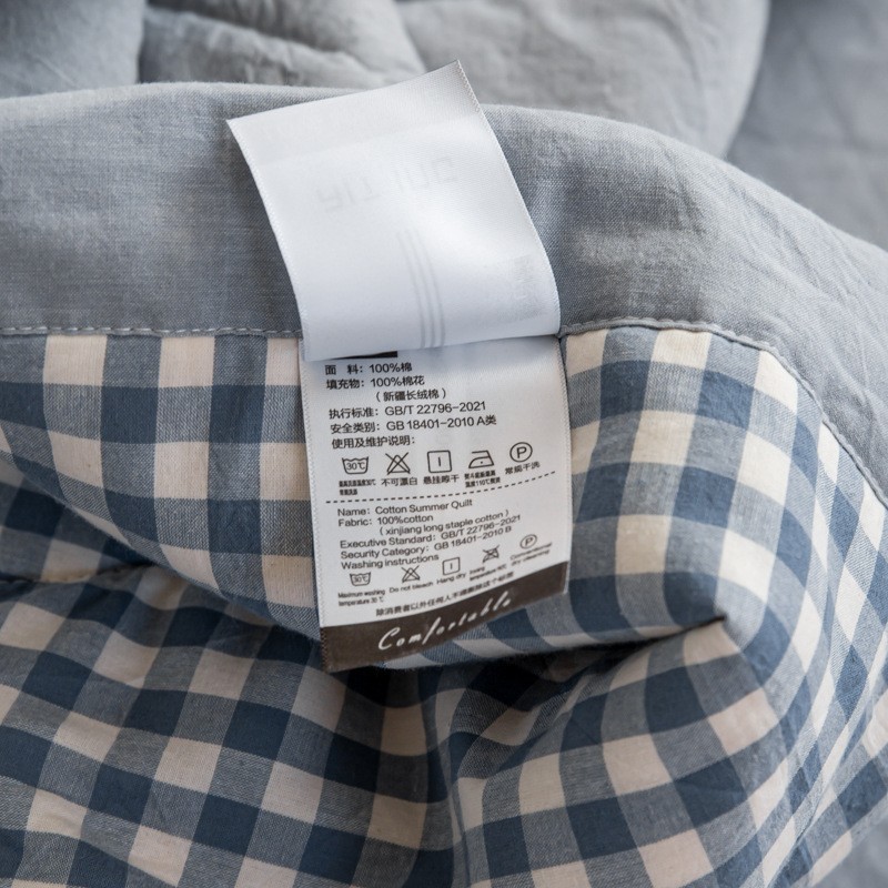 A类全棉夏凉被里外纯棉被子夏被亲肤舒适单双人空调被学生宿舍被图2