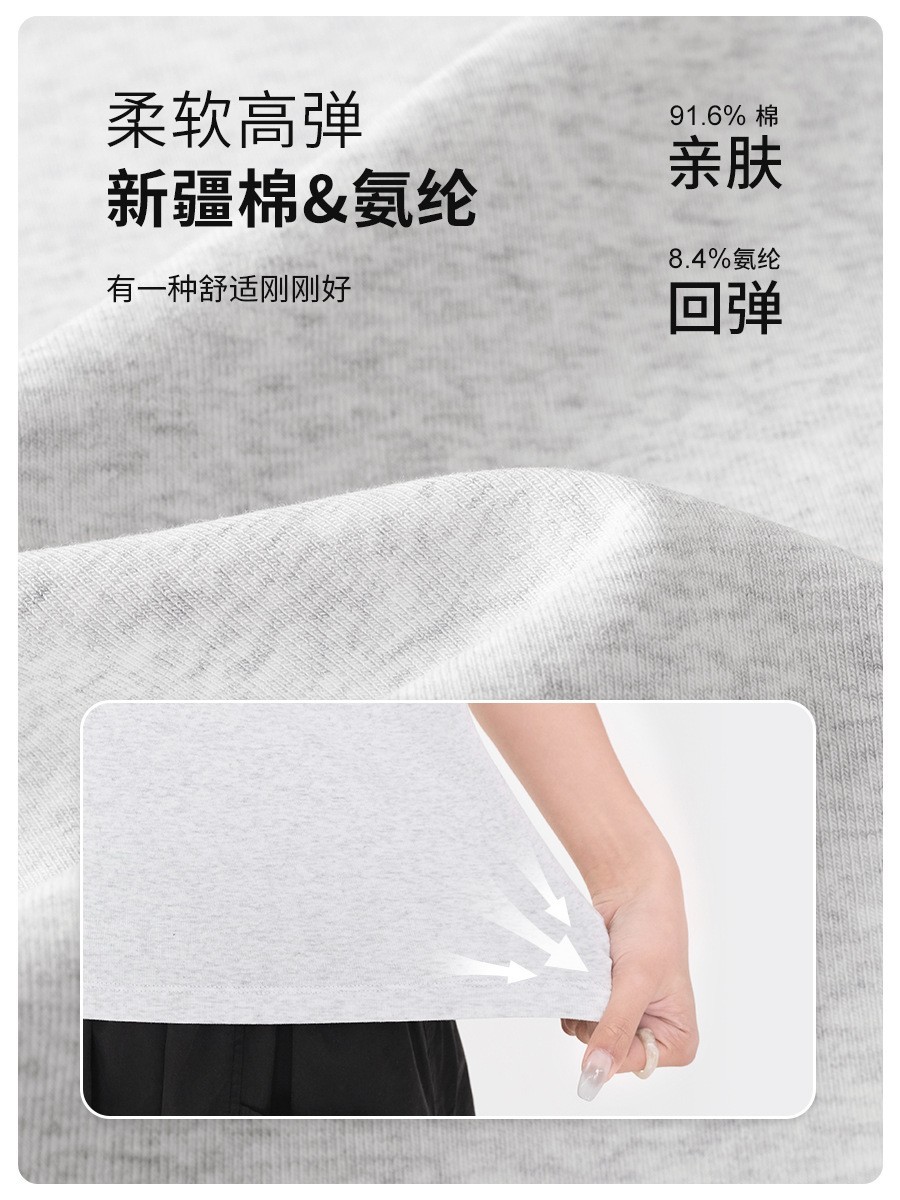 短款圆领背心女2025春夏新款辣妹吊带上衣显瘦露脐无袖内搭t恤女图2