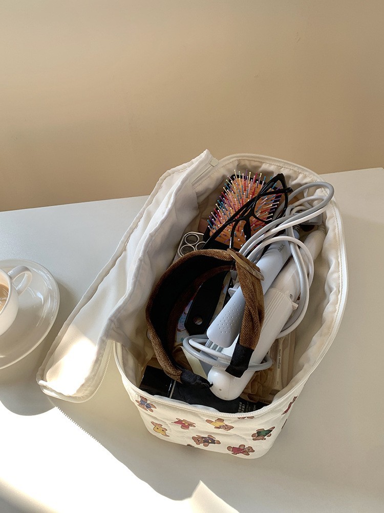 跨境新款戴森吹风机包卷发棒收纳包美发装备收纳包大容量化妆包图2